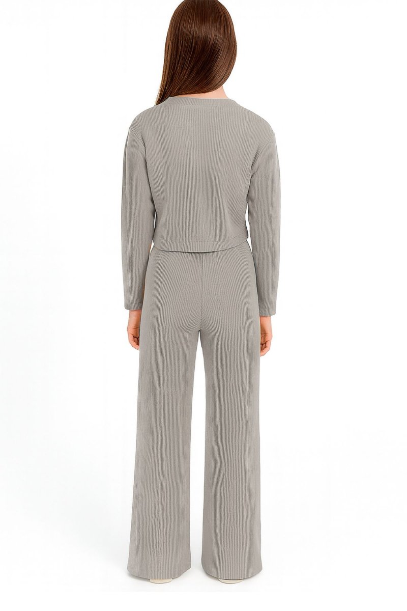 Conjunto De Remera Manga Larga y Pantalon Palazzo