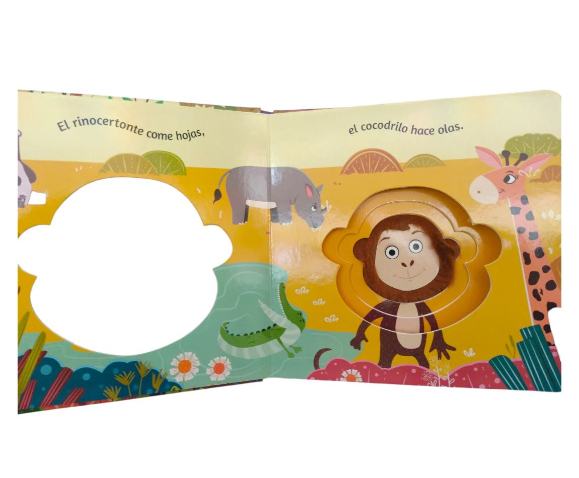 Libro Echa Un Vistazo Al Mundo Salvaje - Con Solapas Y Textura