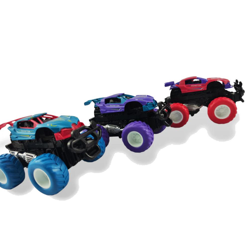 Auto Vehiculo 4x4 A Friccion Monster Truck