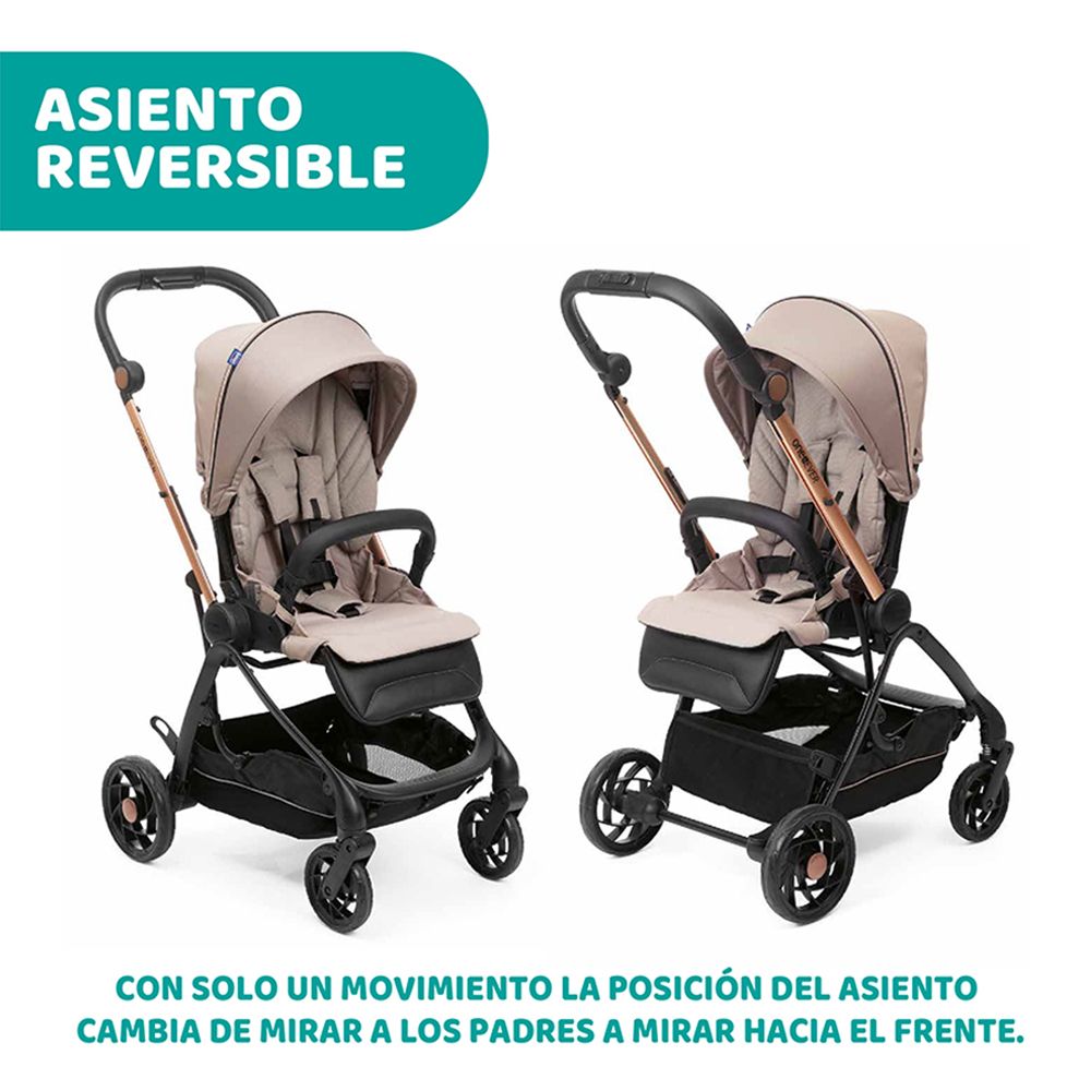 One4ever Cochecito Infantil Ultracompacto Asiento Reversible