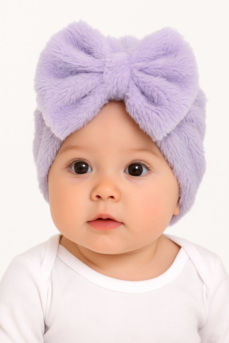 Gorro Turbante Con Moño Piel