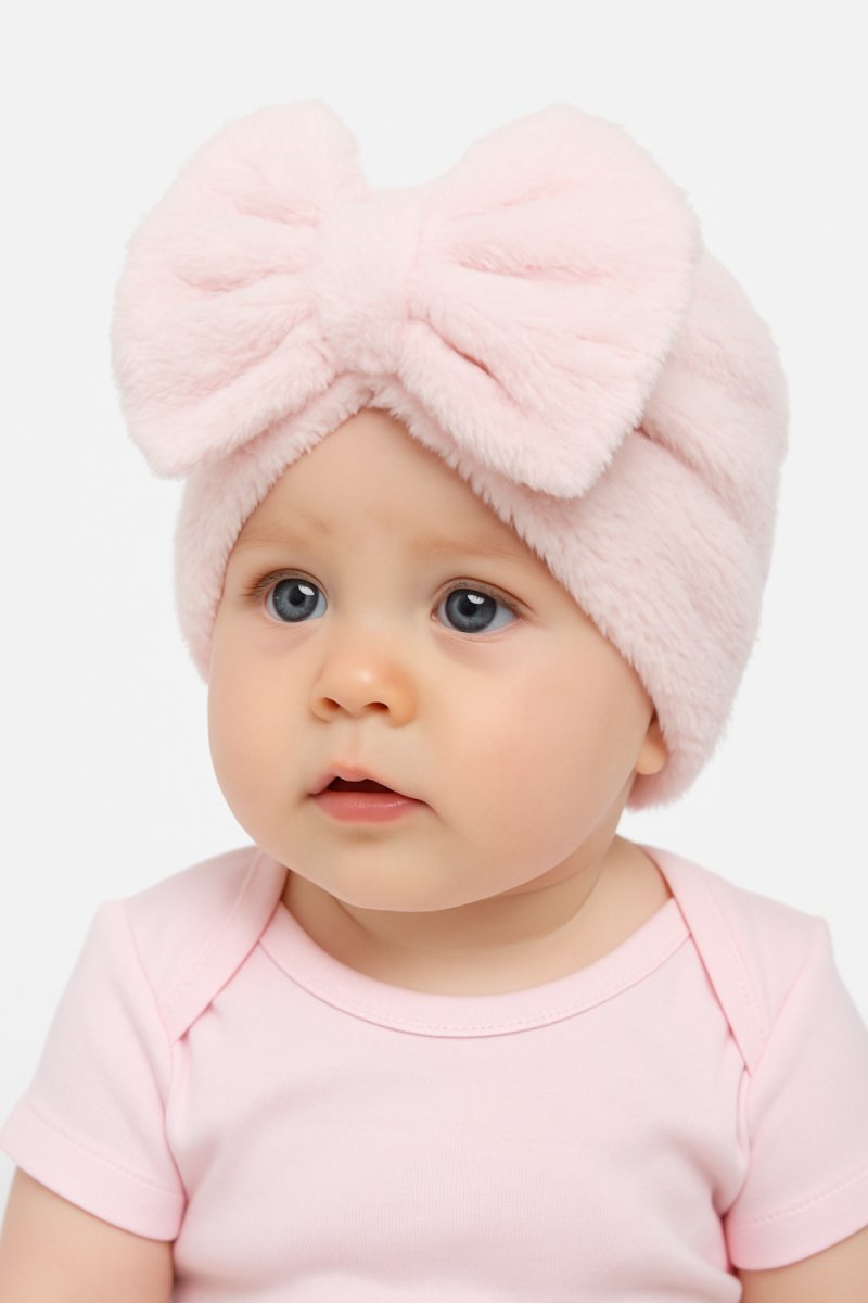 Gorro Turbante Con Moño Piel