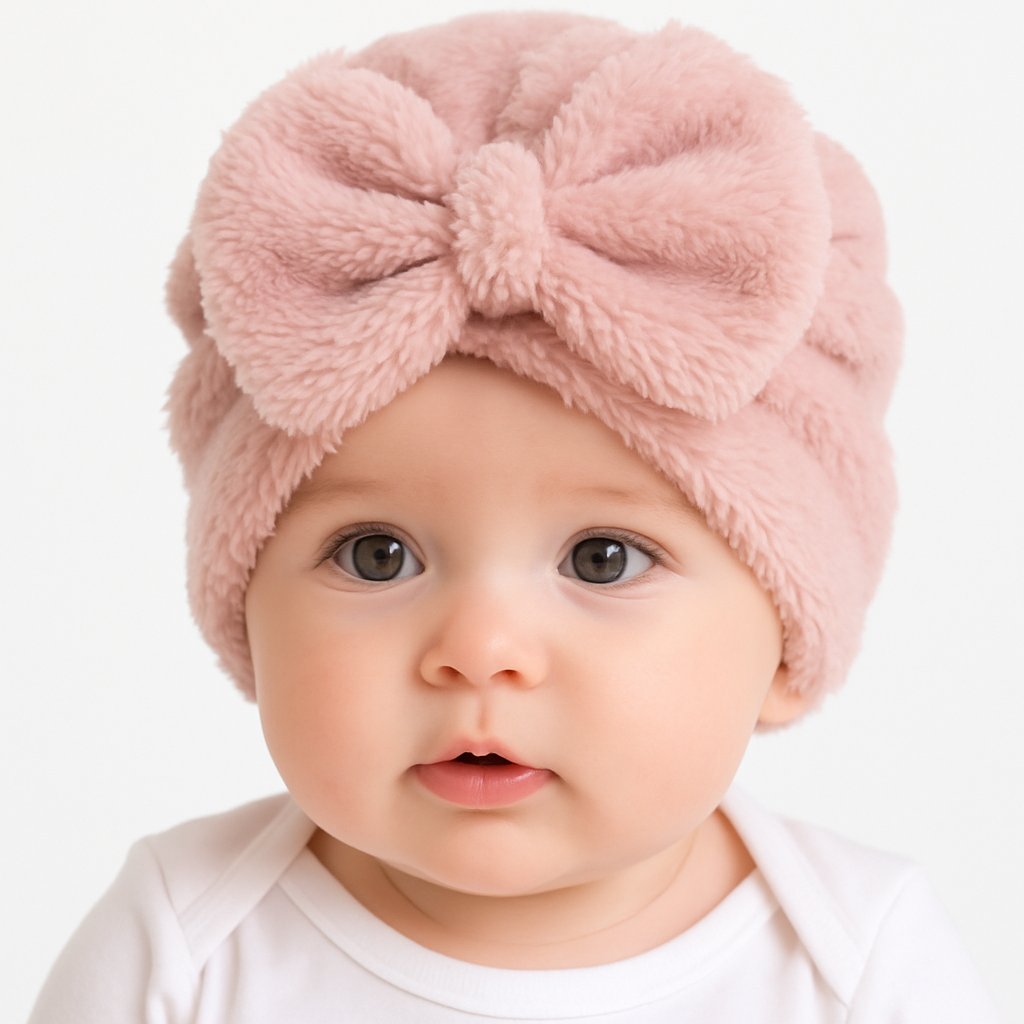 Gorro Turbante Con Moño Piel