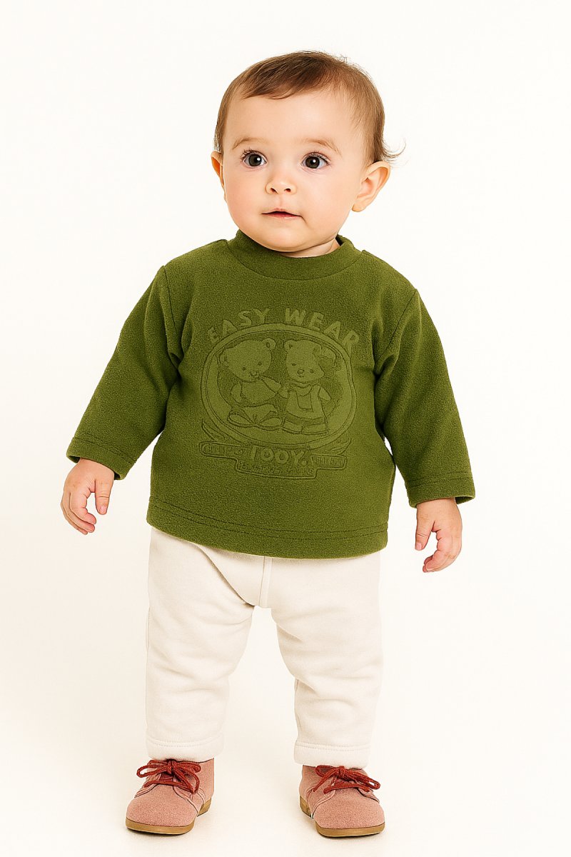 Buzo Polar con Capucha Osos Easy Wear