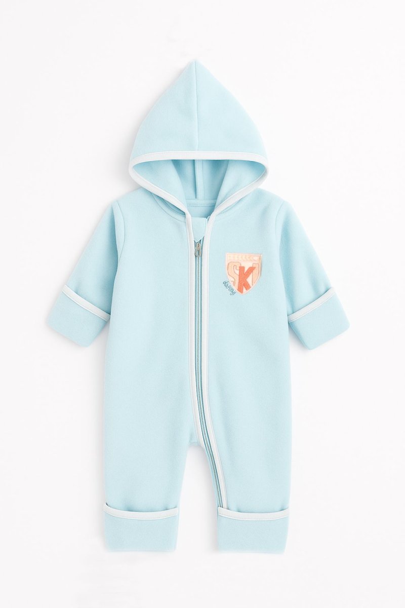 Enterito Polar Con Pie Rebatible y Capucha