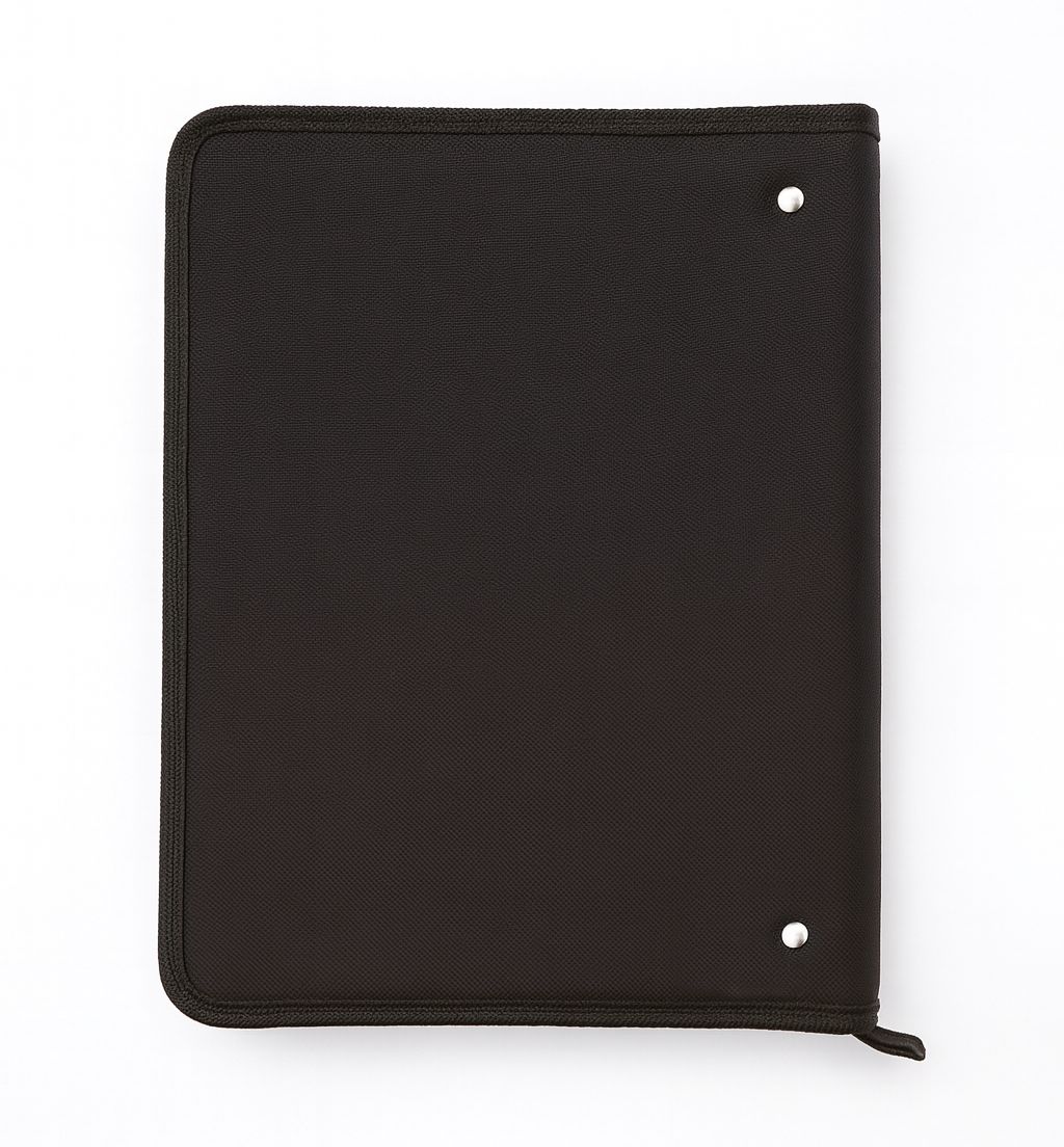 Carpeta N° 3 Forrada En Tela Con Cierre 3 Ganchos- Bordada Guarda Pampa