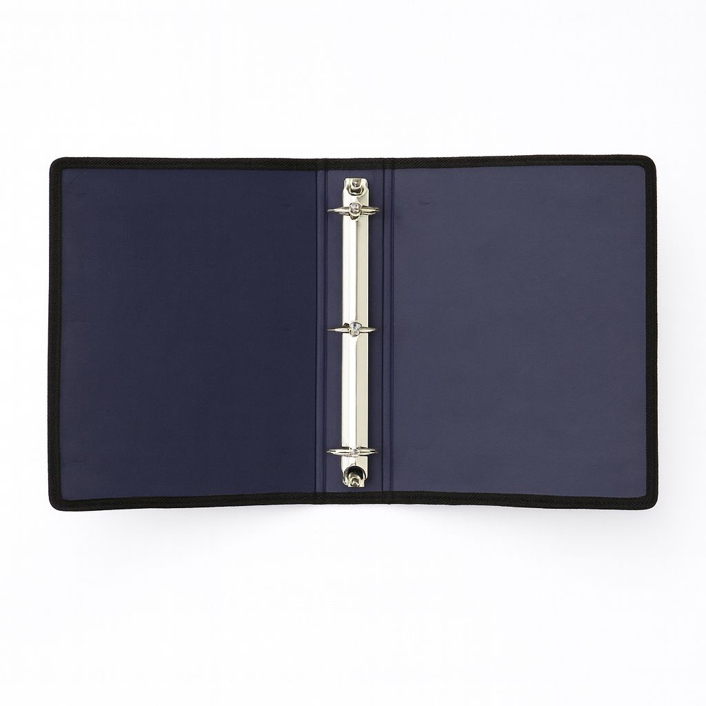 Carpeta N° 3 Forrada En Tela 3 Ganchos- Bordada Guarda Pampa