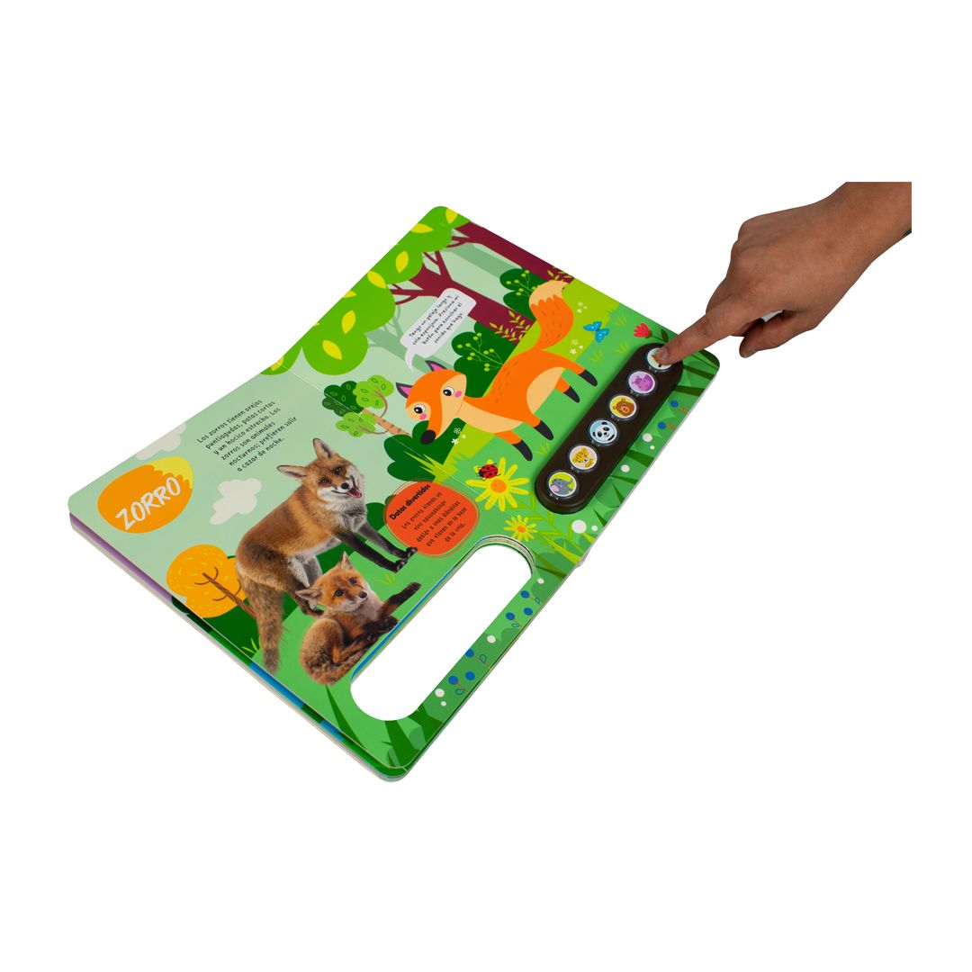 Libro Sonidos Salvajes - Tapa Dura - Libro Con Sonido