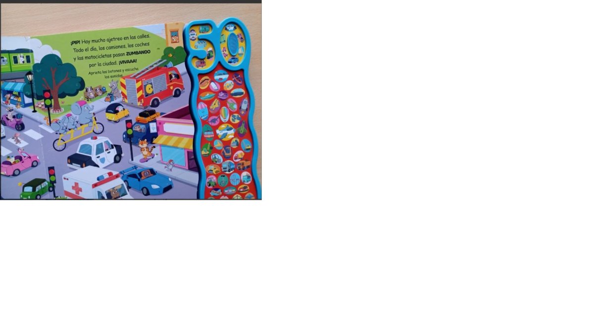 Libro   Cosas Que Se Mueven- Tapa Dura - Libro Con Sonido