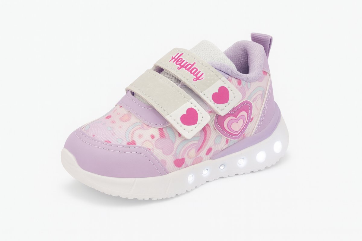 Zapatilla Deportiva Ultra Liviana Velcro con Luz