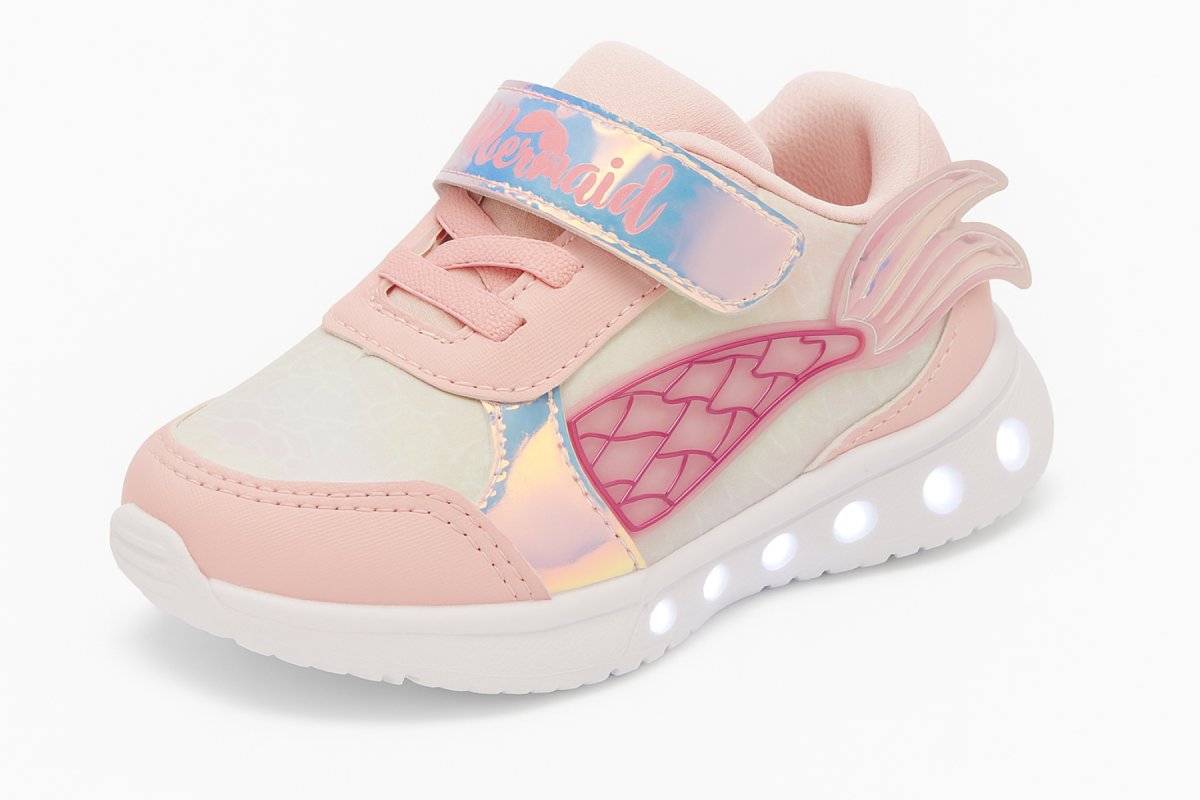 Zapatilla Deportiva Ultra Liviana Velcro con Luz