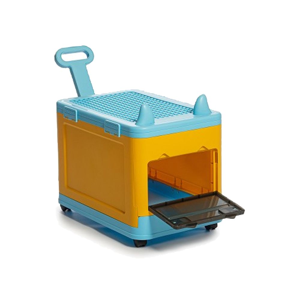 Carrito Cajon Organizador Para Juguetes Con Manija baul