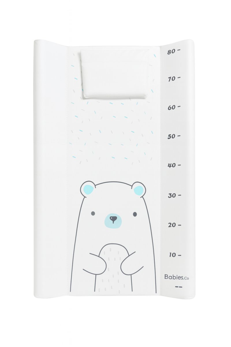 Catre de baño Bali - pata curvas - cambiador anatomico