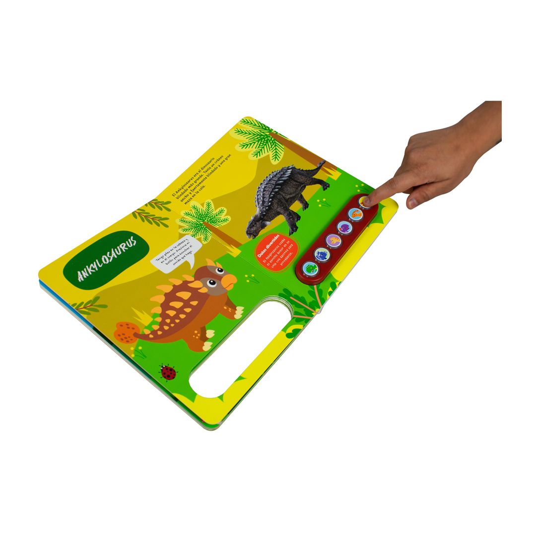 Libro Huellas En El Tiempo - Tapa Dura - Libro Con Sonido