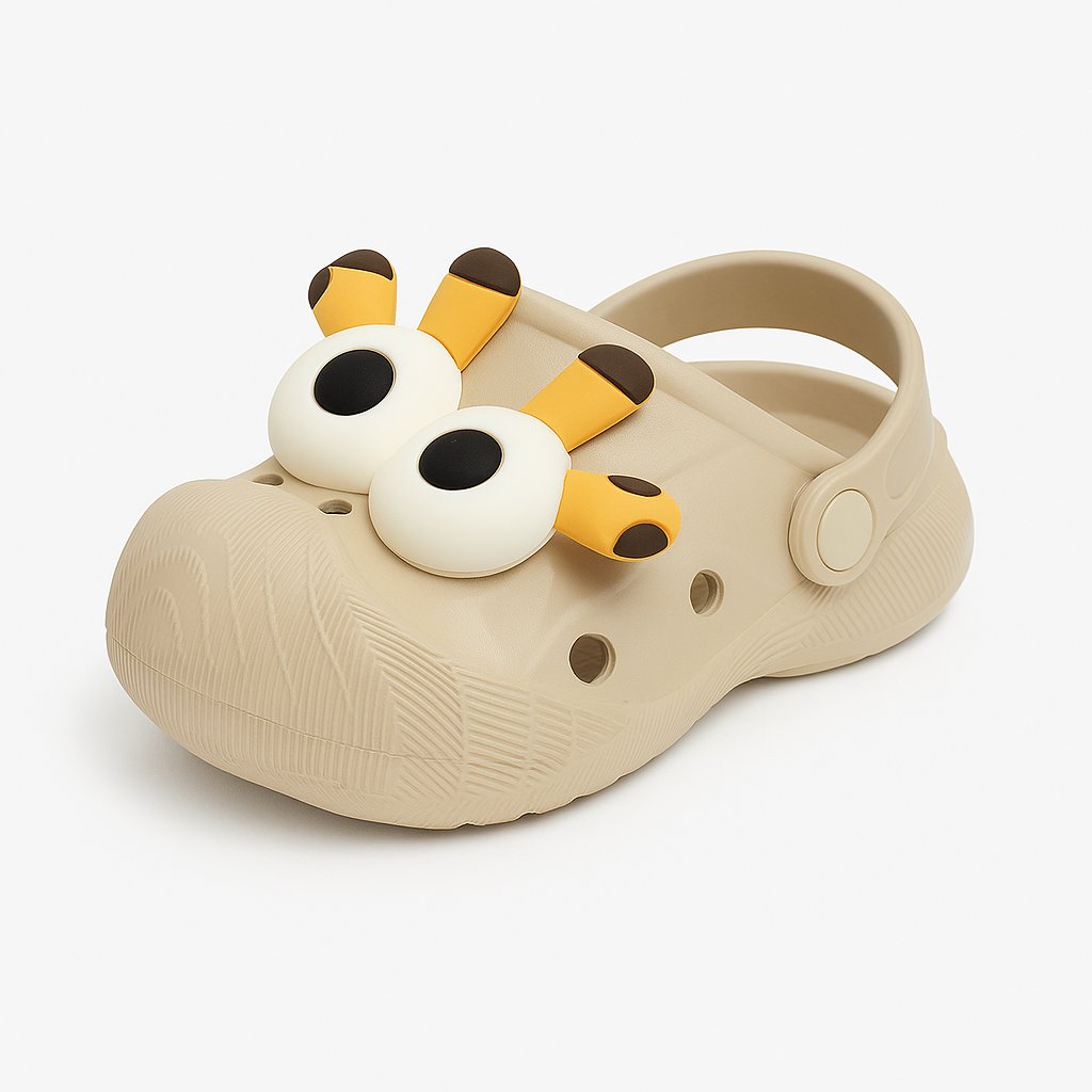 Crocs Sandalia Playera Con Pin Jirafa