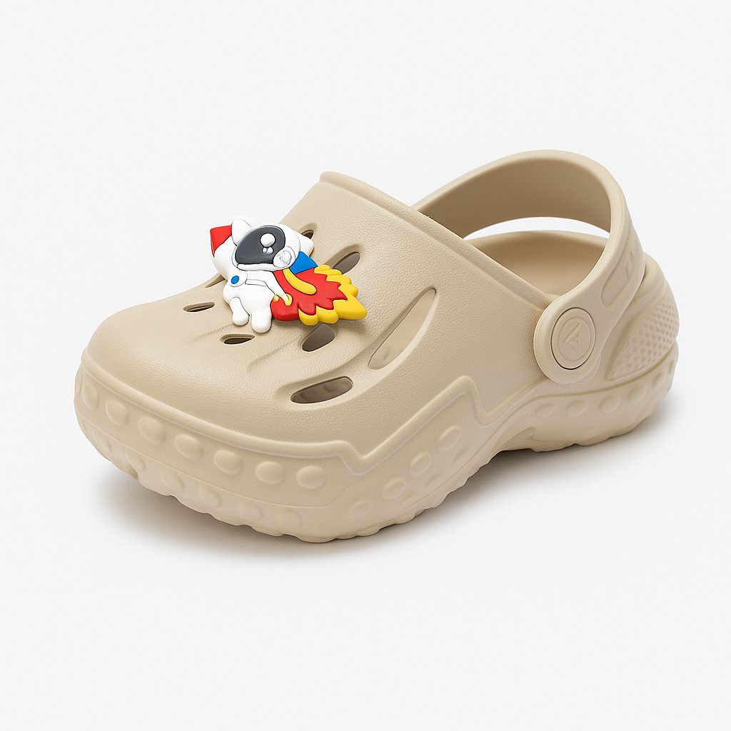 Crocs Sandalia Playera Con Pin Astronauta