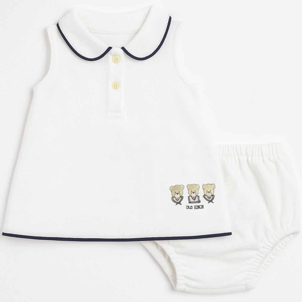 Vestido Pique Con Bombacha