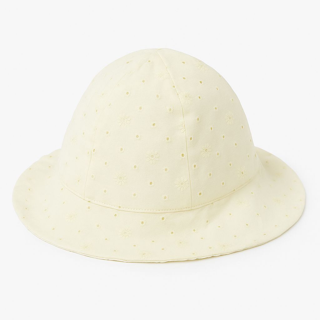 Gorro Piluso Broderie Con Volados