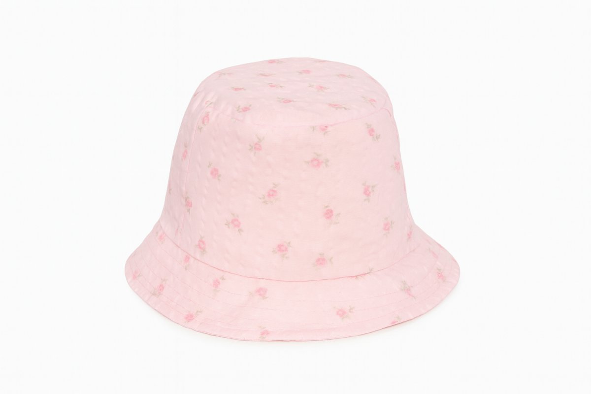 Gorro Piluso Tela Estampado De Flores Ajustable