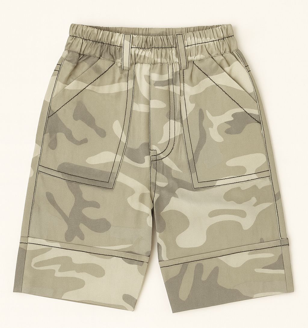 Bermuda Tela Camuflada