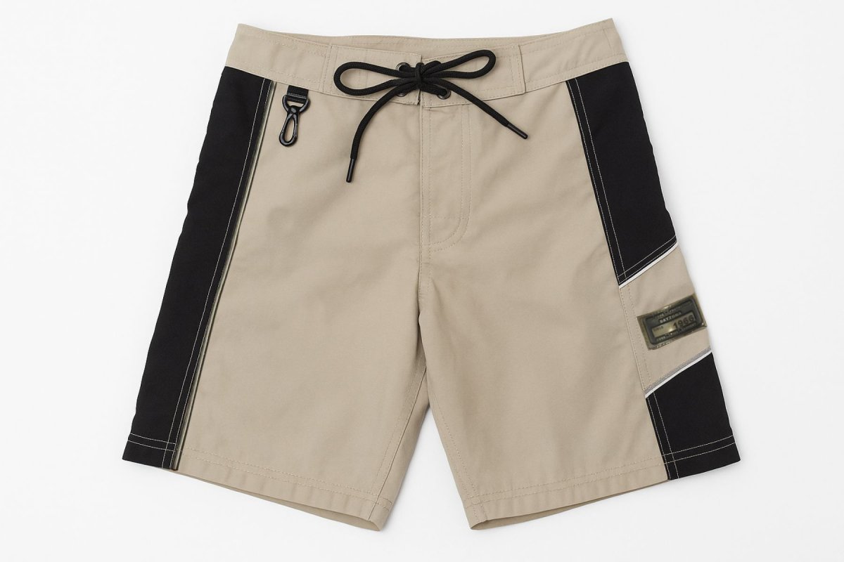 Bermuda de Gabardina Combinada