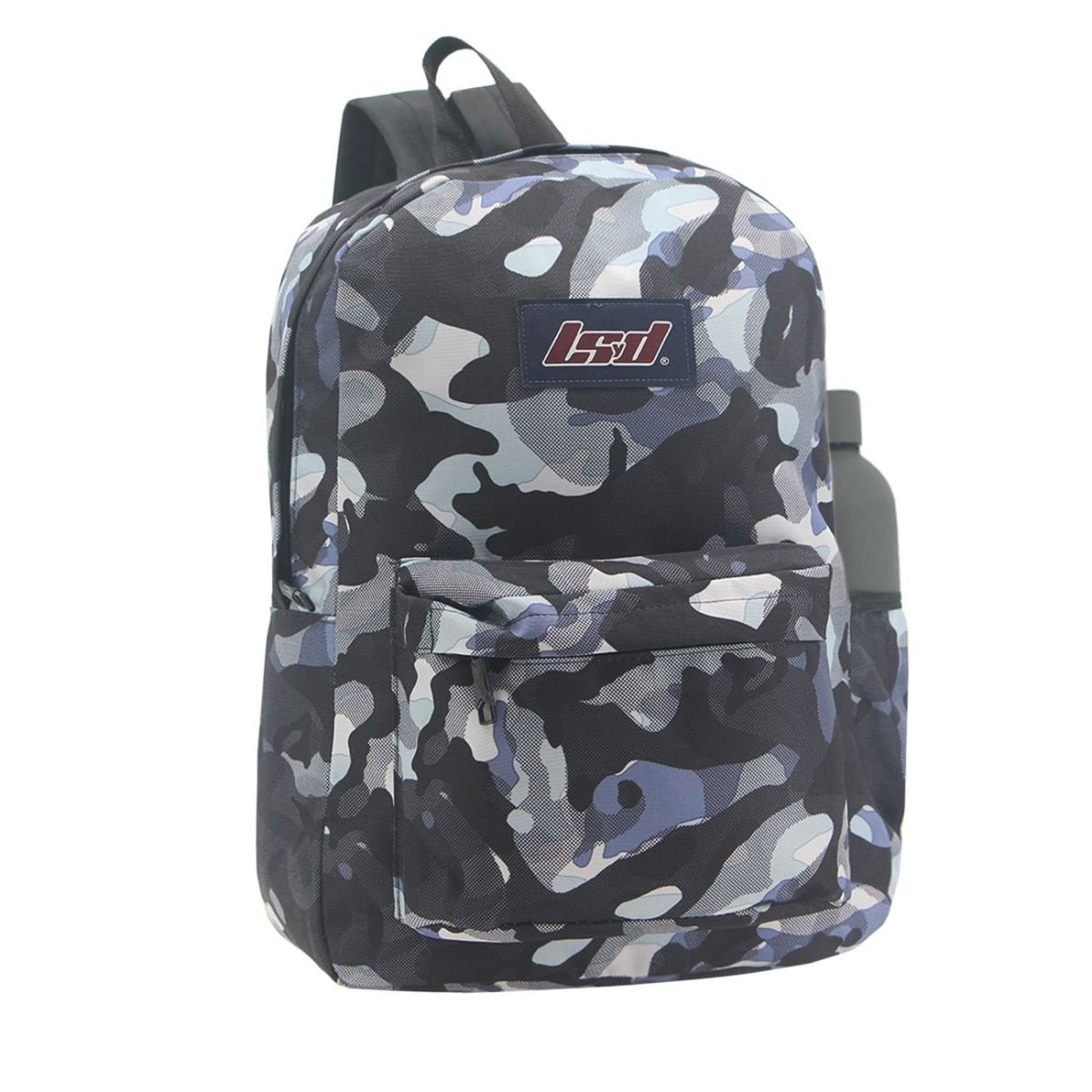 Mochila Espalda Camuflada Con Bolsillo Frontal