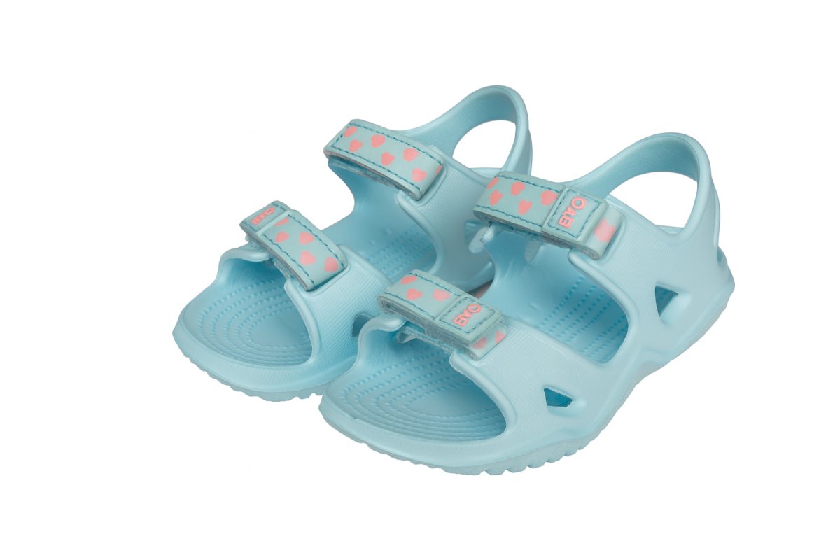 Sandalia Goma Livianas Agua Verano Dos Velcro