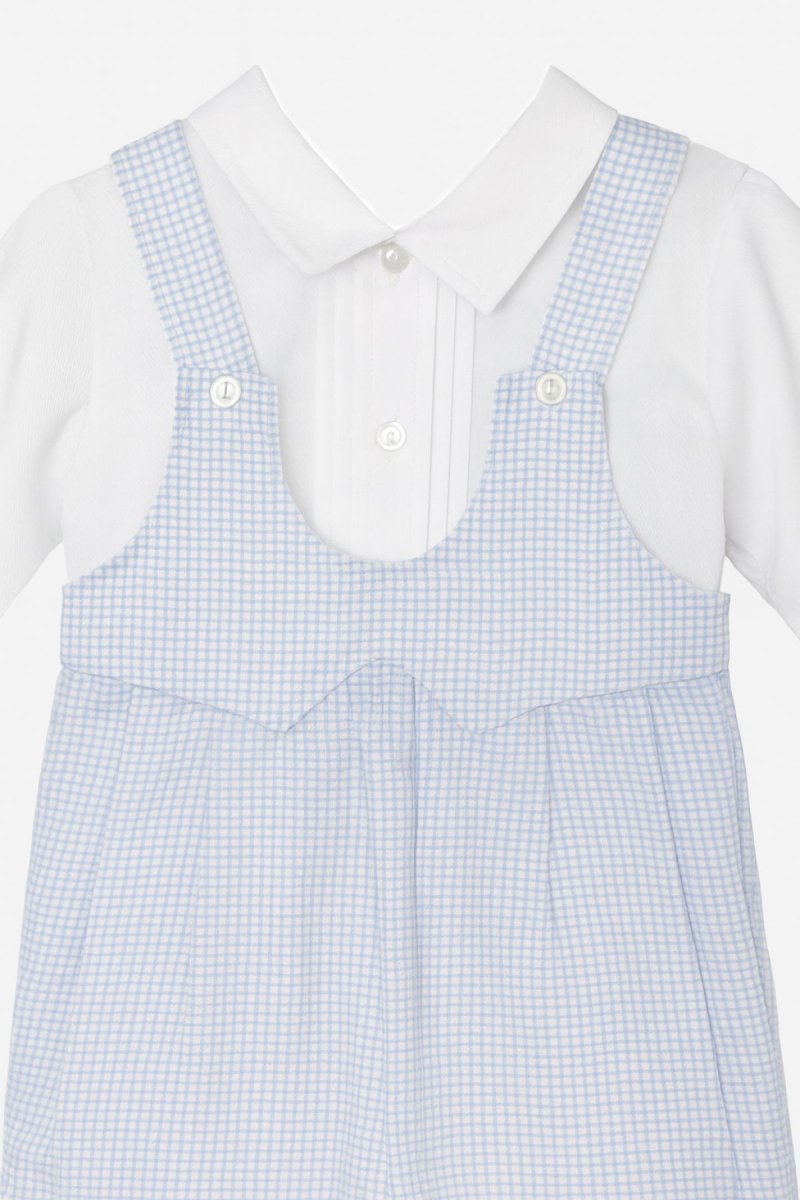 Conjunto Jardinero Corderoy y camisa de Viyela