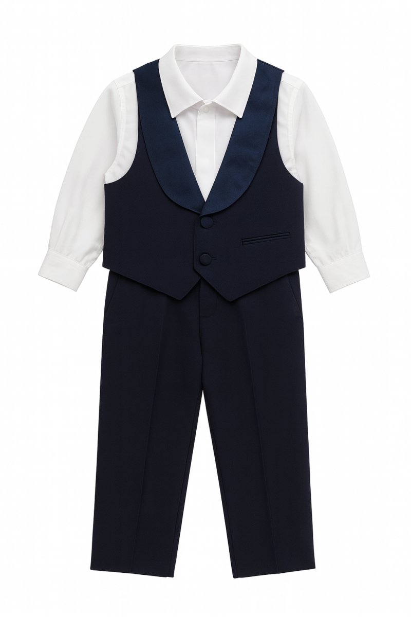 Conjunto 3 Piezas Camisa, Pantalon, Chaleco