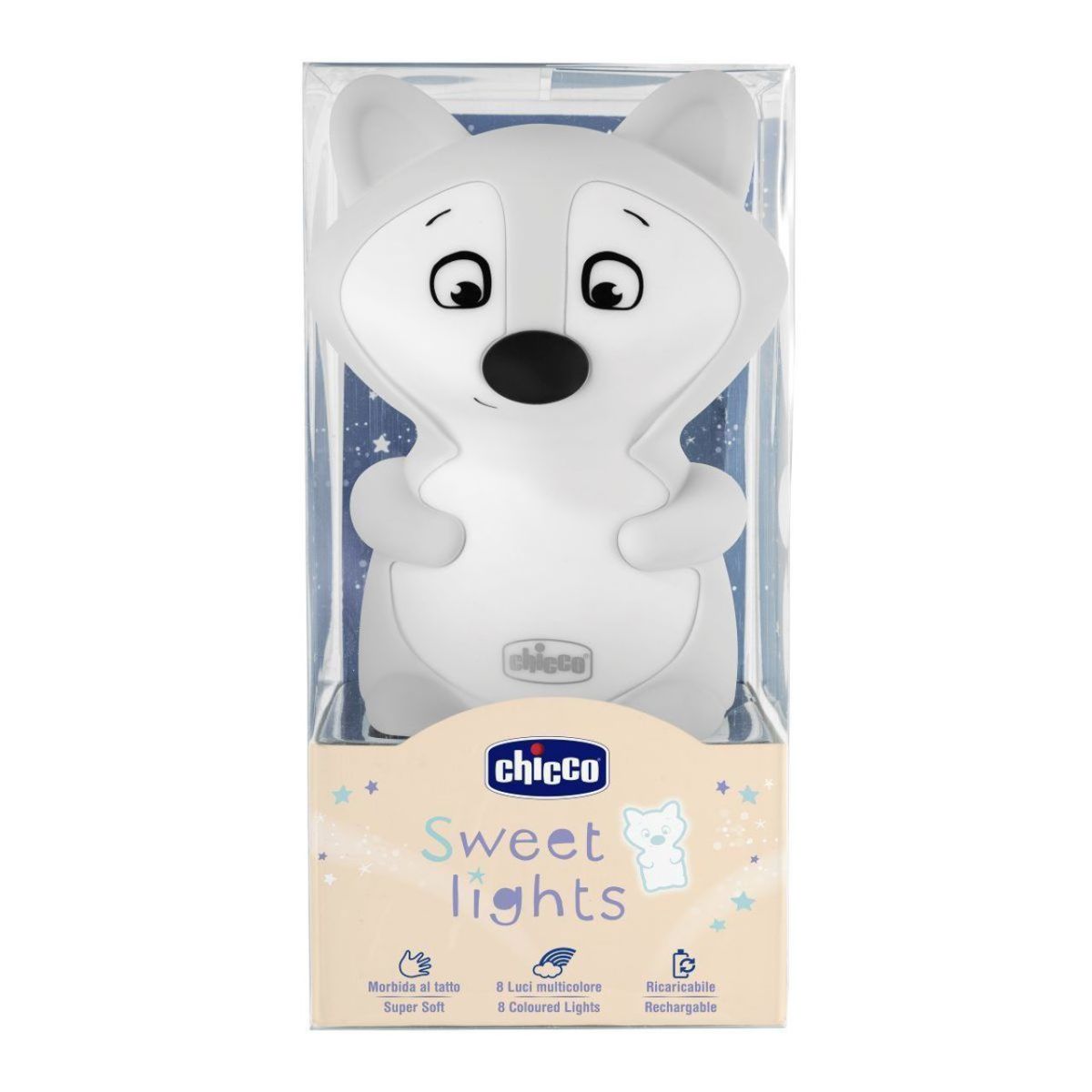 Luz De Noche Recargable USB - Fox - Zorro