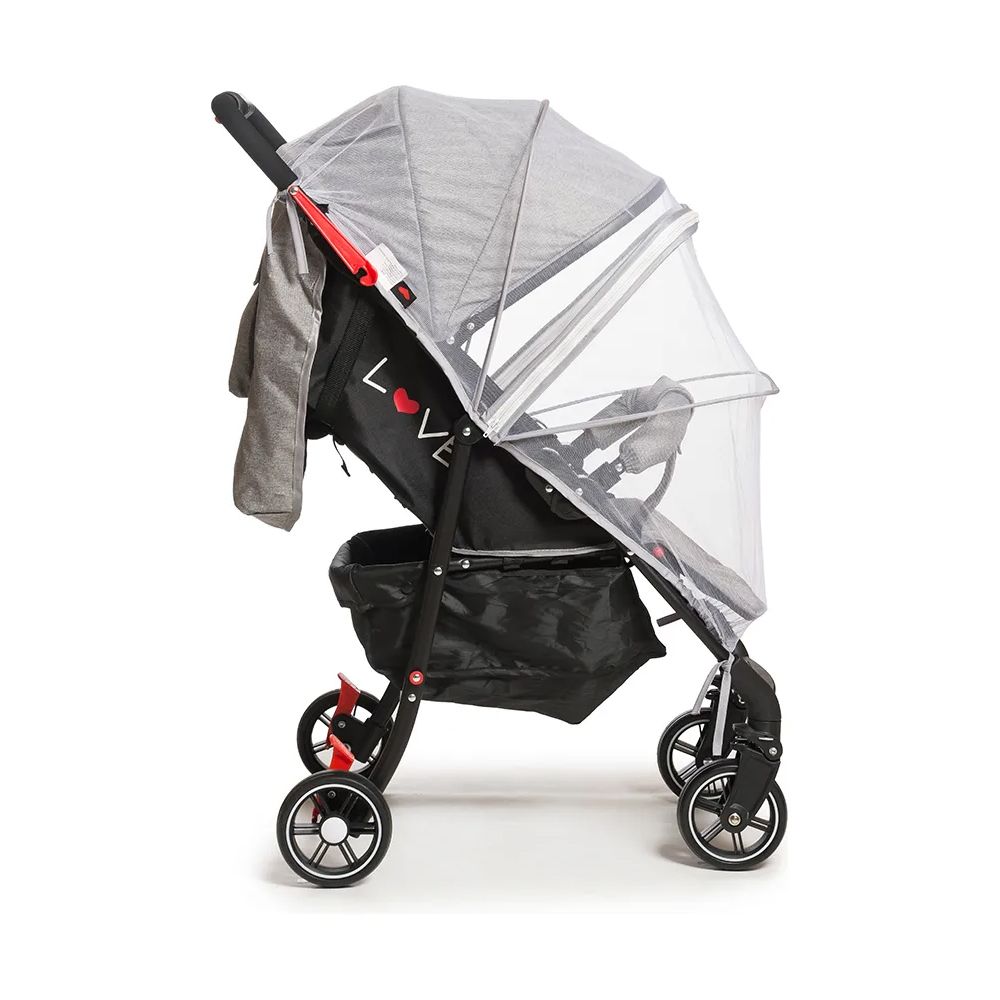 Tul Mosquitero para Cochecito Reforzado Con Cierre  Universal