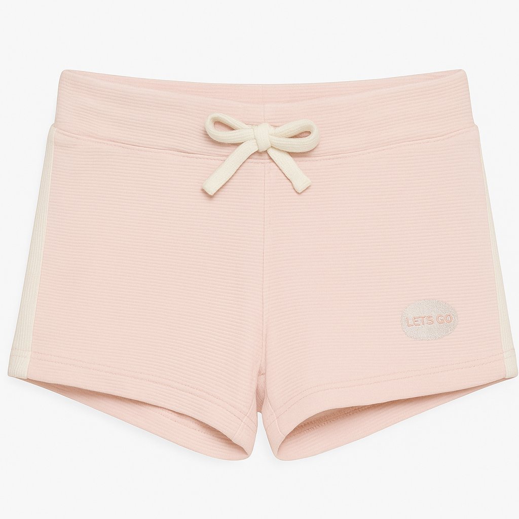 Short Algodon Texturado Cintura Regulable