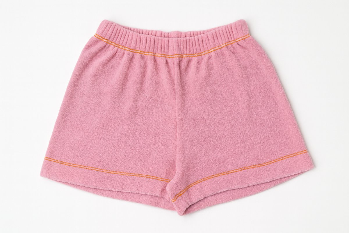 Short Towel Con Cintura Elastizada