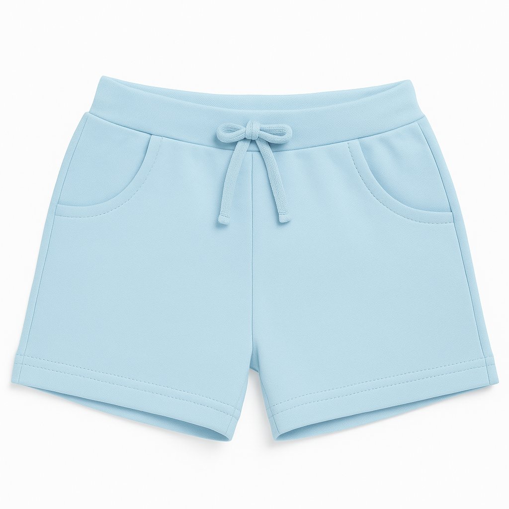 Short Algodon Rustico Con Cintura Regulable