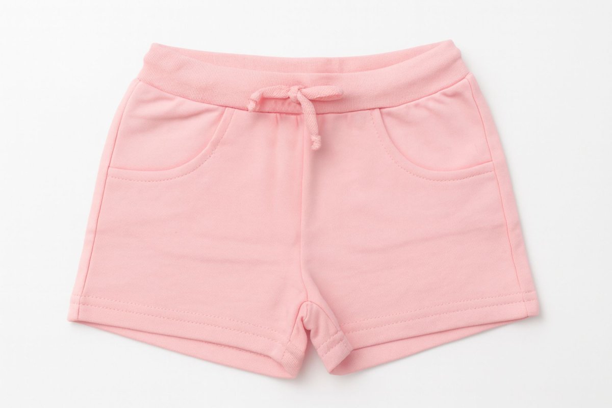 Short Algodon Rustico Con Cintura Regulable