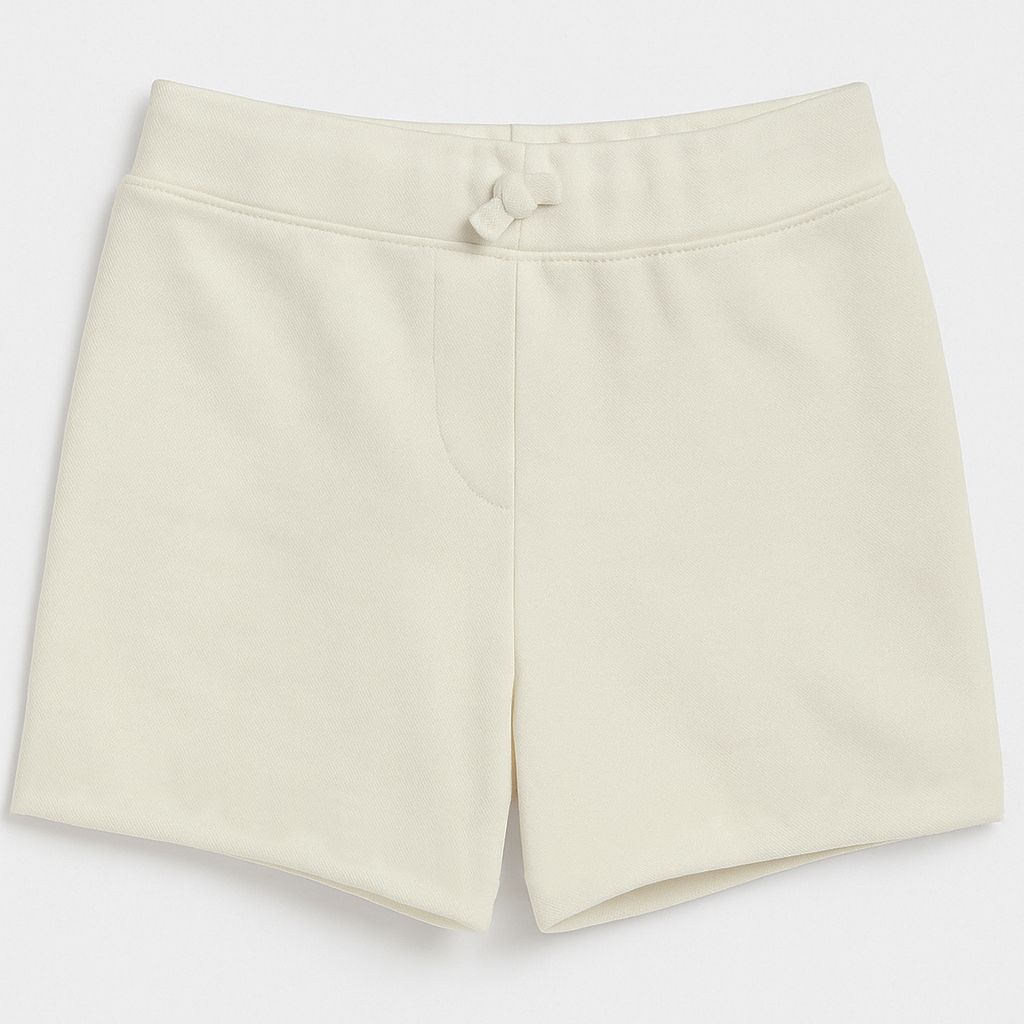 Short Algodon Rustico Con Cintura Regulable