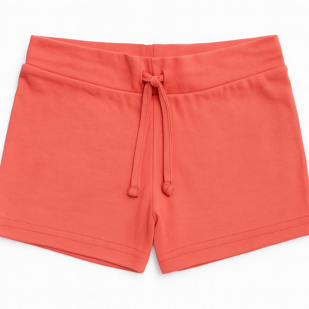 Short Algodon Rustico Con Cintura Regulable