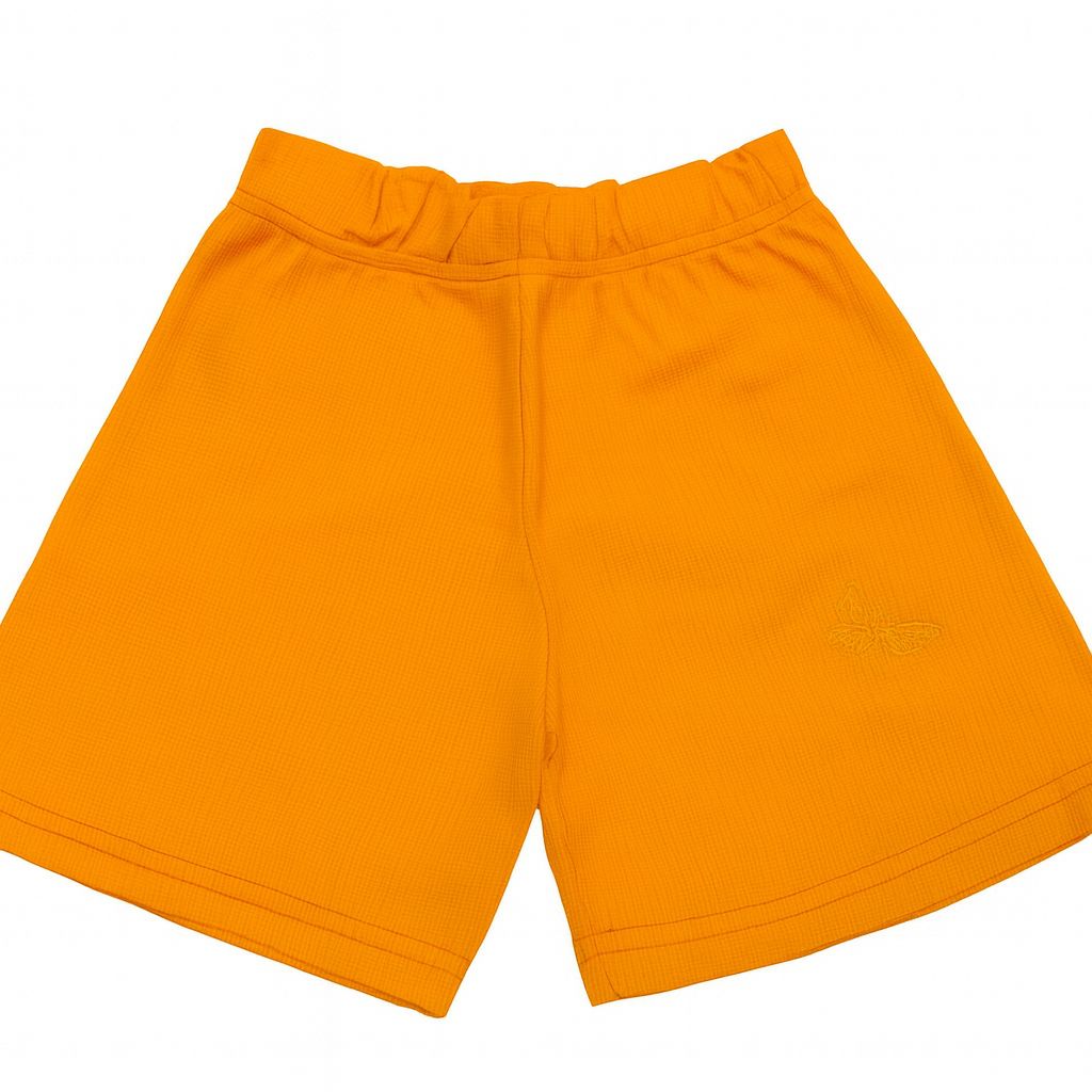 Short Algodon Pique Con Cintura Elastizada