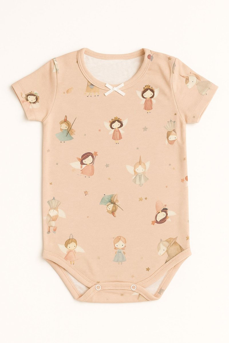 Body Algodon Manga Corta Estampado