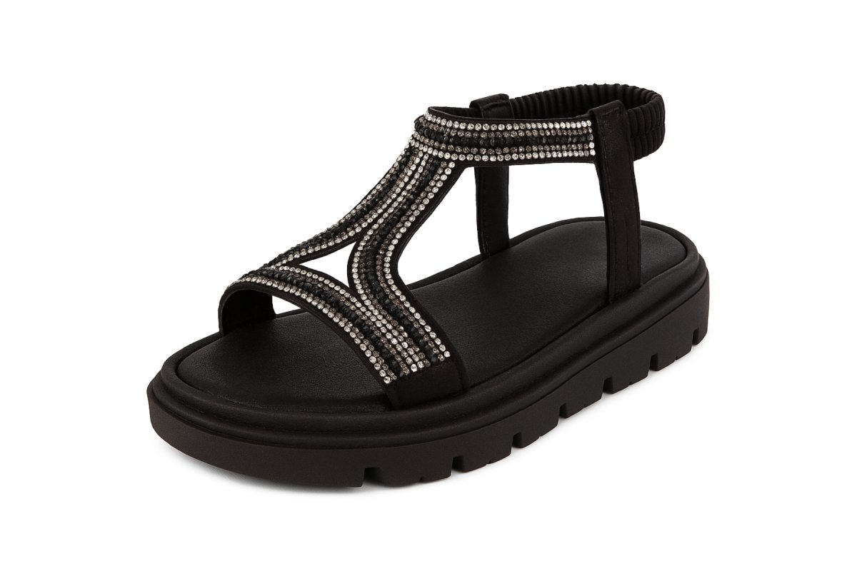 Sandalia Strass Pullman Liviana