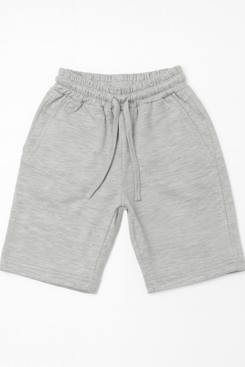 Short Bermuda Algodon Rustico Con Cintura Ajustable