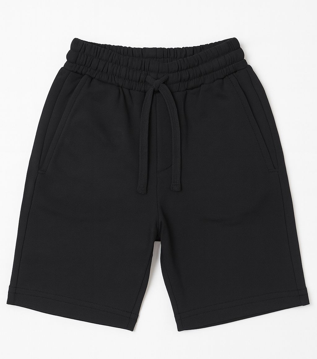 Short Bermuda Algodon Rustico Con Cintura Ajustable