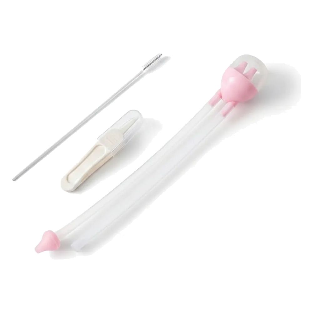Set Aspirador Nasal Para Bebes Con Pinza