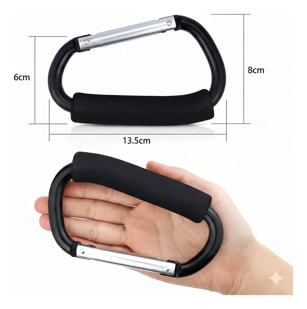 Gancho Metalico Pequeño Portaobjeto Para Cochecitos Universal