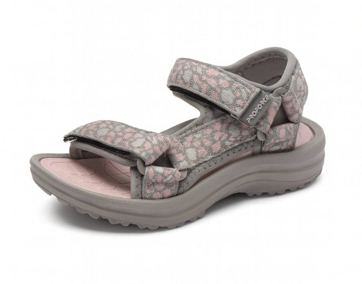 Sandalia Goma 2 Velcro Tela Gross