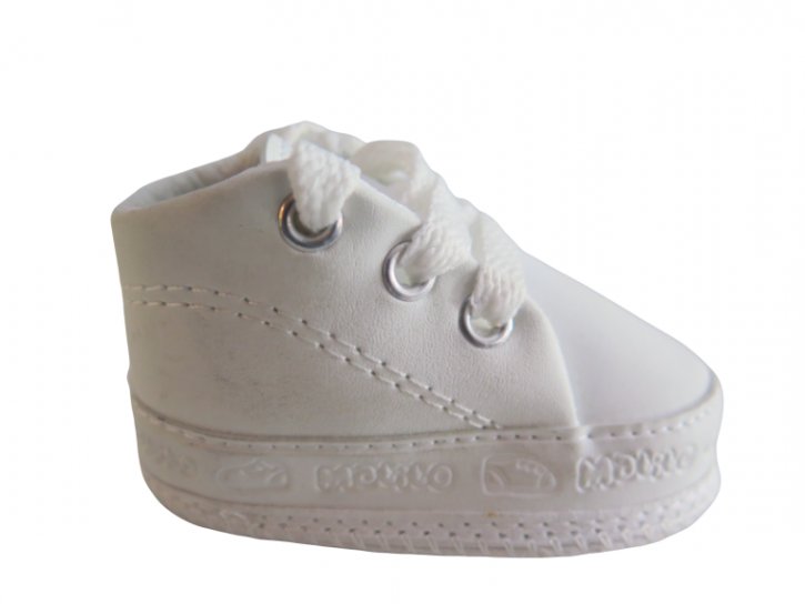 Bota Botita de Cuerina Con Cordon