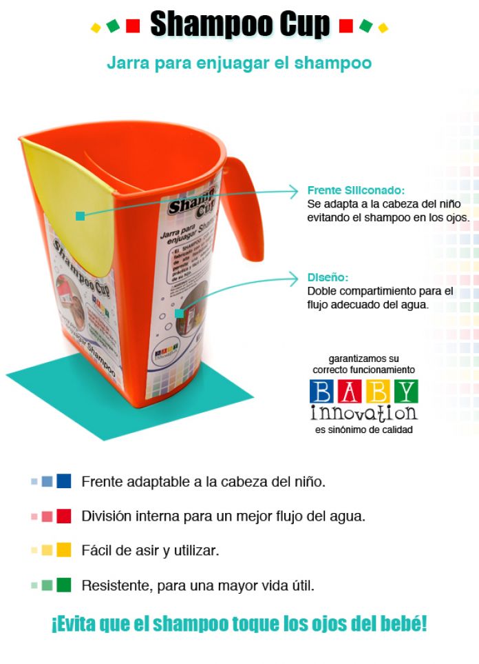 JARRA DE ENJUAGUE PARA SHAMPOO - SHAMPOO CUP