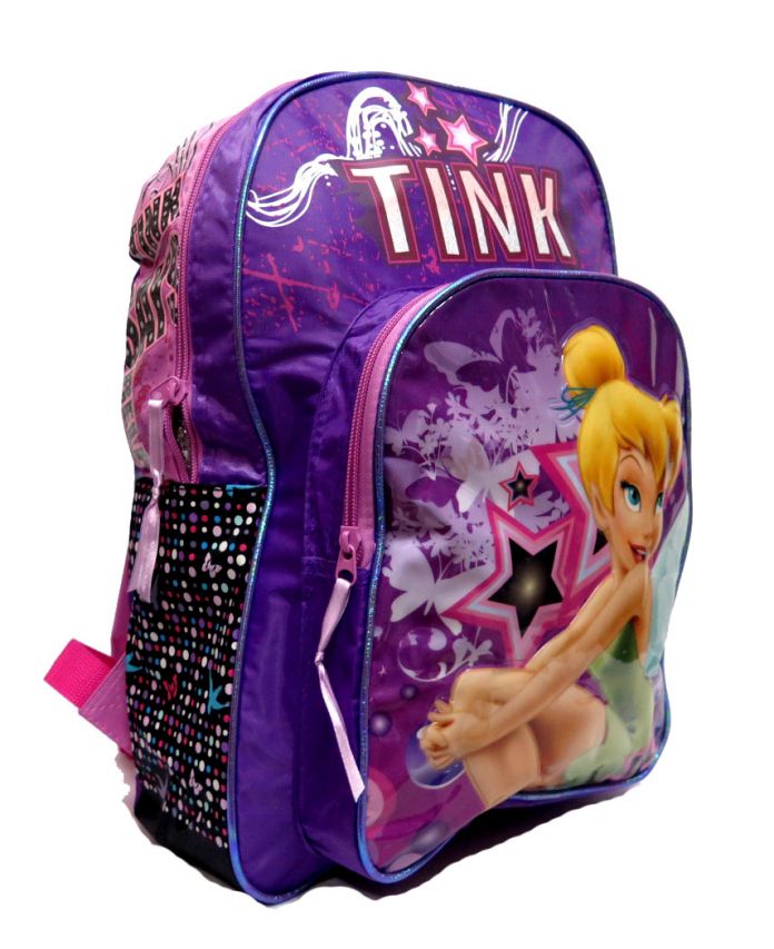 Mochila Campanita espalda campanita en relieve vinilico Tink 17