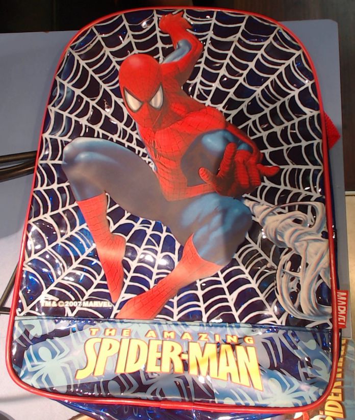 Mochila Jardin de espalda transparente The Amazing Spider Man