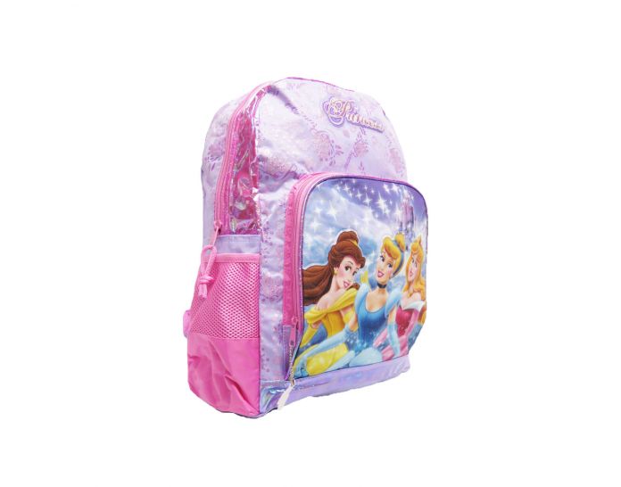 Mochila Espalda Princesas con cartuchera